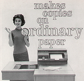 Xerox ad, 1961
