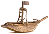 weight in the form of a European ship