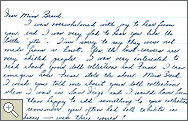 Letter written to Miss Breed