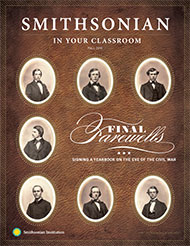 Signing a Yearbook on the Eve of the Civil War
