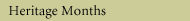 Heritage Months