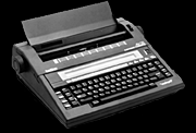 Brother typewriter, 1989