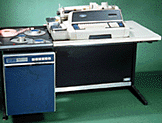 Friden typewriter with tape, 1980