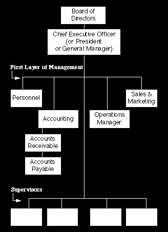 Office organization chart