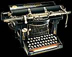 Remington typewriter, 1878