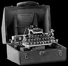 Blickensderfer typewriter, 1895