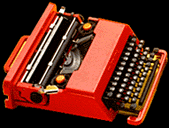 Valentine portable typewriter, 1969