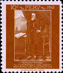 Stamp- Gonzalo Pizarro