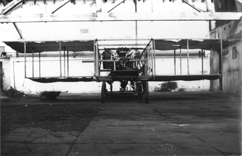 Photograph of Victor Ochoa's Portable Ochoa Plane