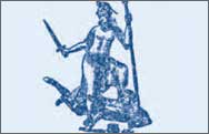 Figure with sword from Virginia bill