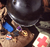 World War II uniform & medals of Japanese American