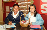 Students in El Rio exhibit