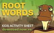 Root Words Kids Activity Sheet
