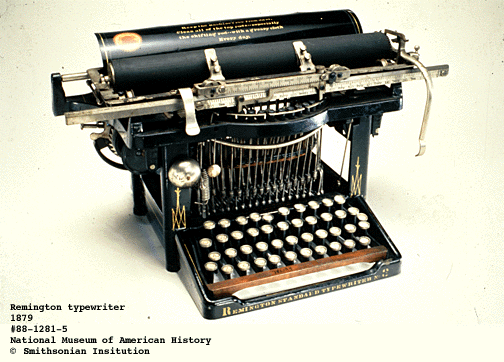 The History of the Typewriter