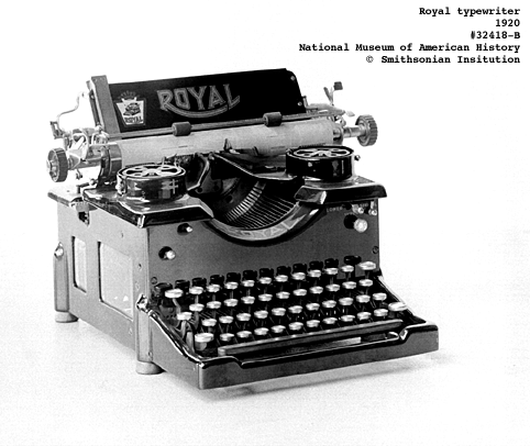 The History of the Typewriter