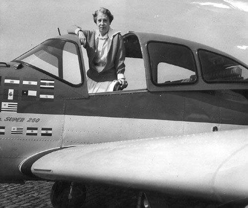 Anesia Pinheiro Machado of Brazil has been called the "Dean of all Woman Pilots" because of her pioneering achievements as a woman pilot.